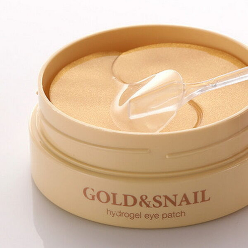 Гидрогелевые патчи для глаз Petitfee Gold & Snail Hydrogel Eye Patch, 60шт*1.4г
