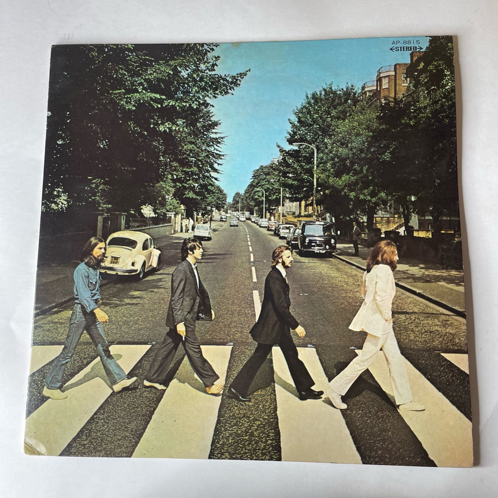 Винтажная виниловая пластинка LP The Beatles Abbey Road (Япония 1973) (Без Оби)