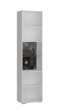 Шкаф-пенал с витриной Ливорно ЛШ-5, ясень