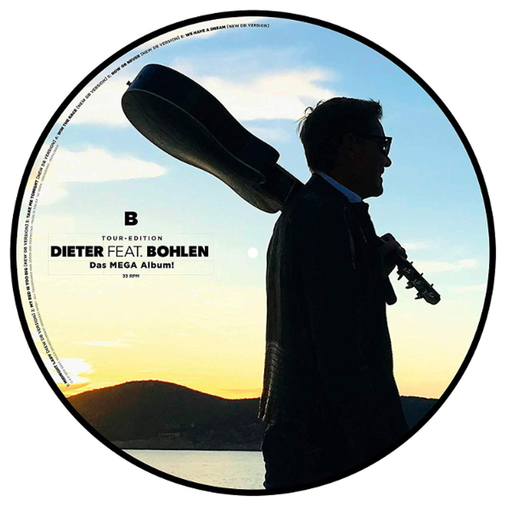 Dieter Bohlen / Dieter feat. Bohlen: Das Mega Album - Tour-Edition (Limited Edition)(Picture Disc)(LP)