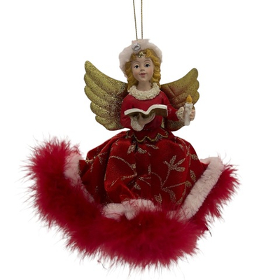 Ангел в красном платье