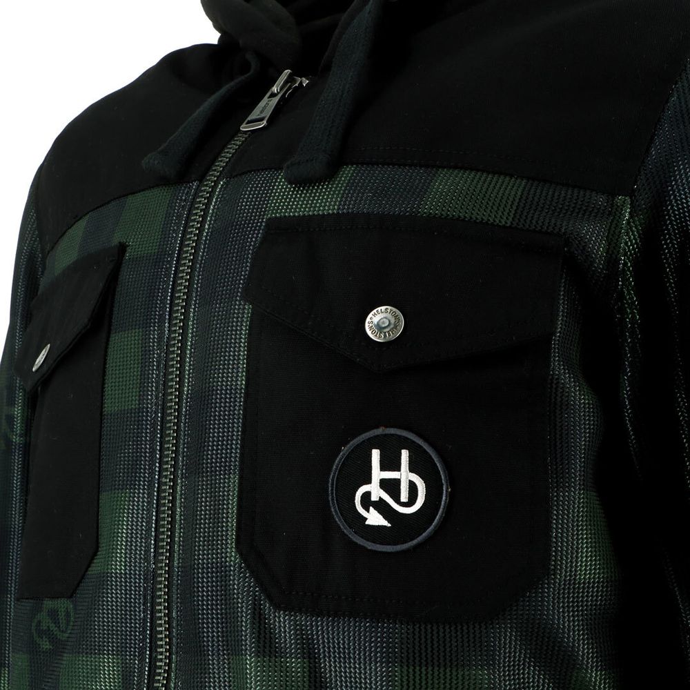 Wood Air Canvas-Mesh / Черно-зеленый