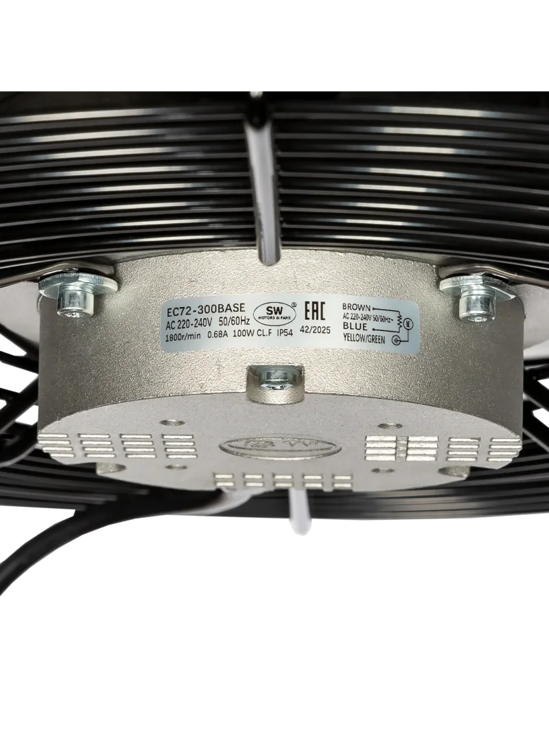 Осевой вентилятор EC72-300BASE 1800 об/мин