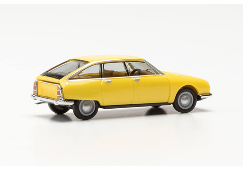 Автомобиль Citroën GS, желтый