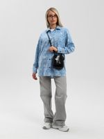 Рубашка Вселенная Виотекс ГОЛУБОЙ (Акция)