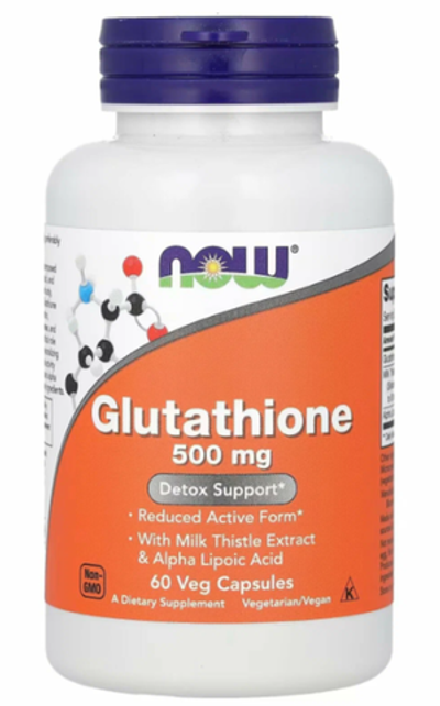 NOW Glutathione 500 мг. (30 капс.)