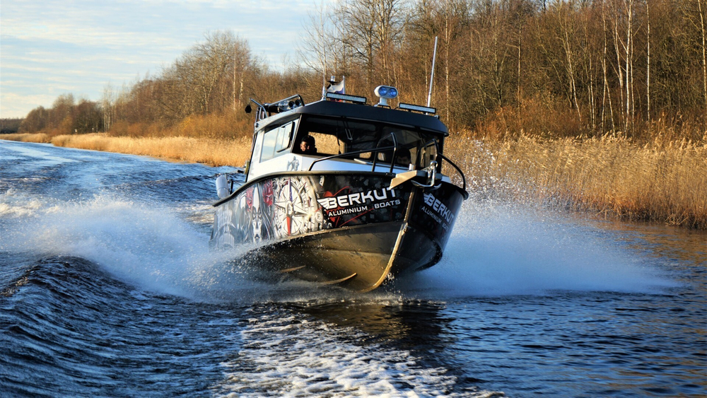 Алюминиевый катер BERKUT Nord Cruiser