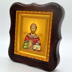 Роман Черниговский, Дебрянский. Икона на холсте.