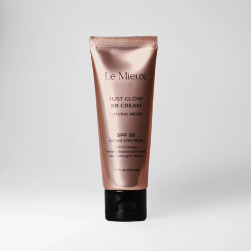 ВВ Крем крем для лица, оттенок натуральный бежевый SPF50 | Le Mieux Just Glow ВВ Cream Natural Beige, 50 мл