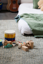 Двусторонний стираемый ковер Lorena Canals Twin Vintage Blue L (170 x 240 см)