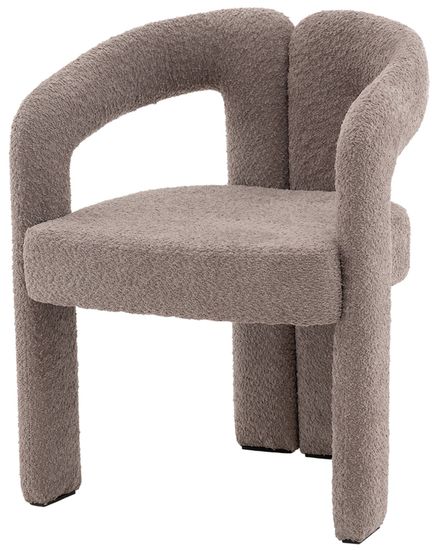 Стул Болинджер букле светло-коричневый