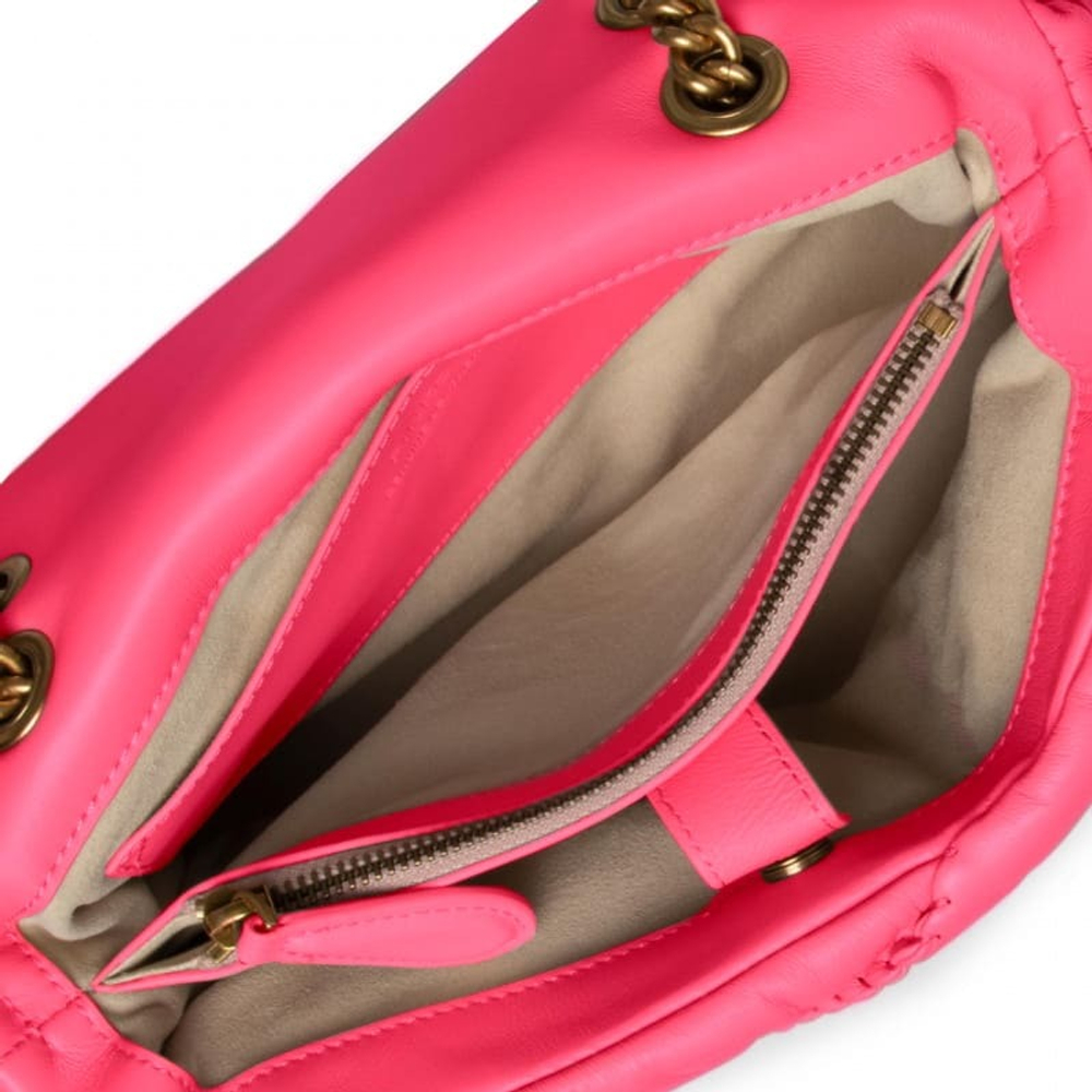 CLASSIC LOVE BAG PUFF RUFFLE – fuchsia