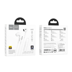 Проводные наушники M92 Plumelet wire-controlled earphones with mic - white
