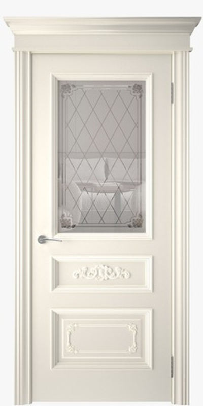 Межкомнатная дверь Артгамма "Garden 2150" белая