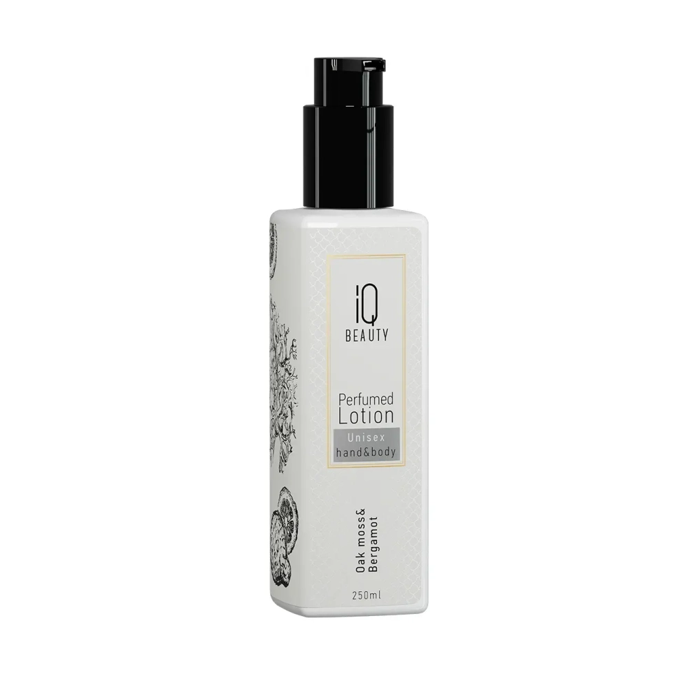 Парфюмированный лосьон для рук и тела IQ Beauty Дубовый мох и бергамот Oak moss&Bergamot, 250 мл