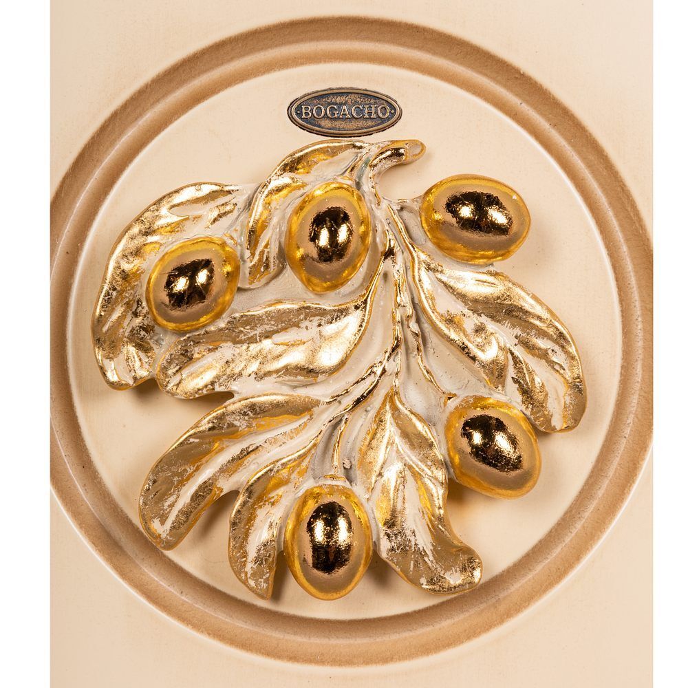 Полка ключница Oliva Branch (Олива Бранч) 2 Айвори