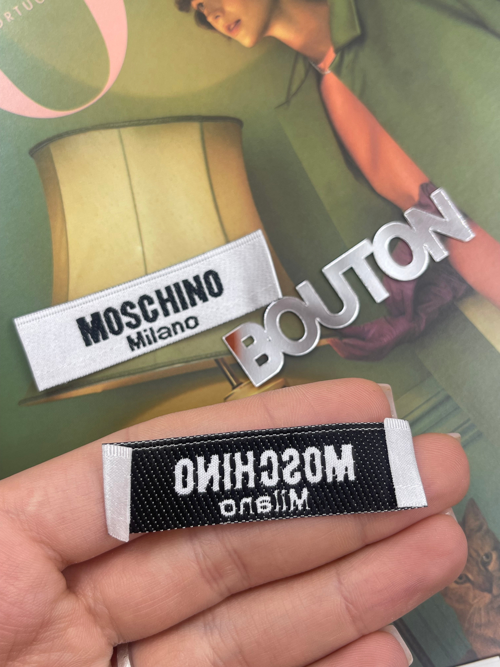 Бирка Мскн. (МОСК.) светло-серая