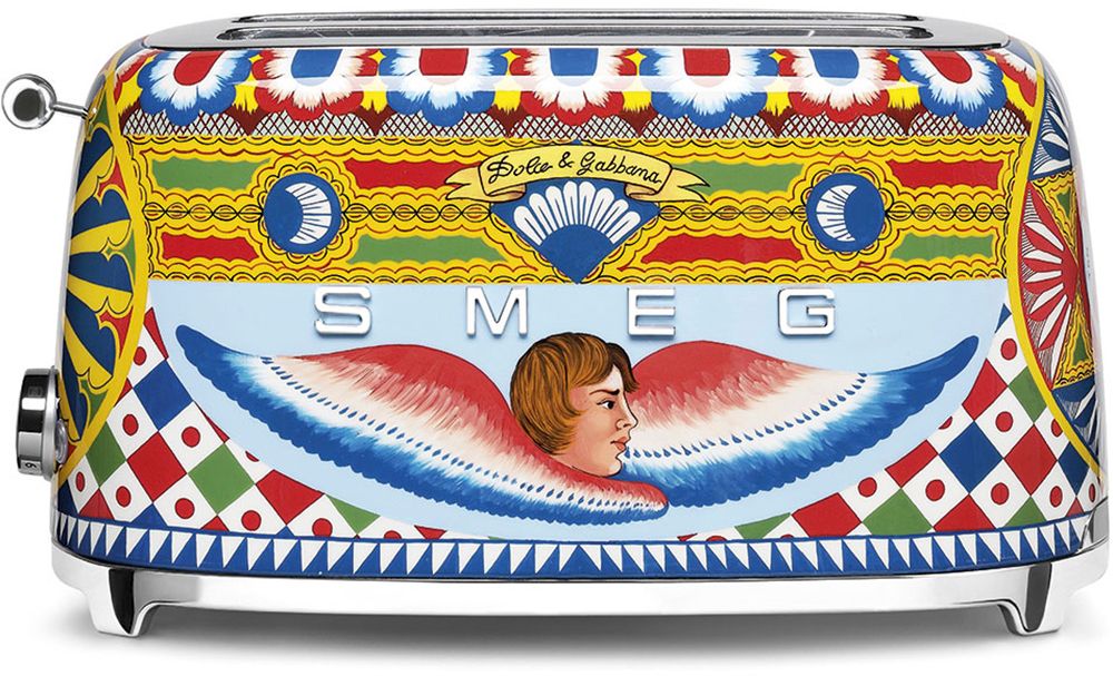 Smeg Тостер на 4 тоста, Dolce&amp;Gabbana