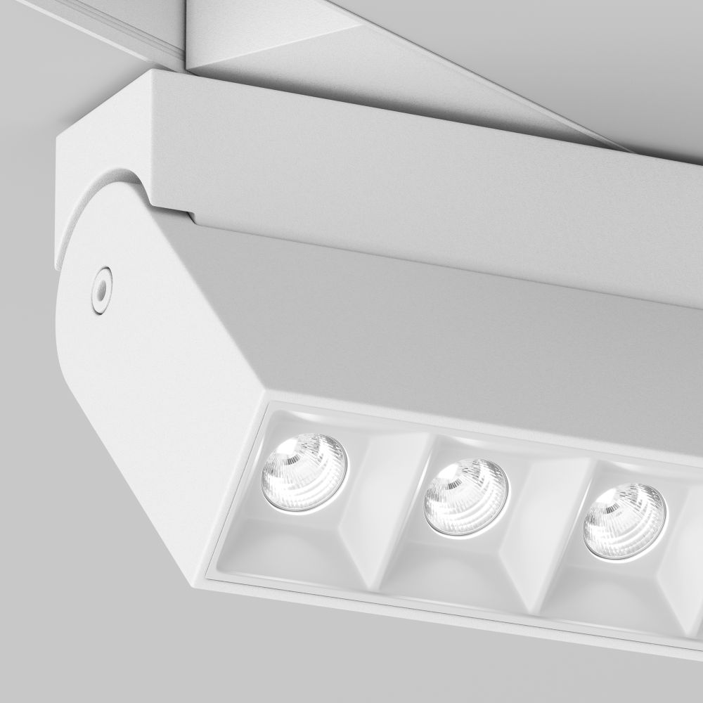 Трековый магнитный светодиодный светильник Maytoni Points Rot Gravity TR077-2-10W4K-W