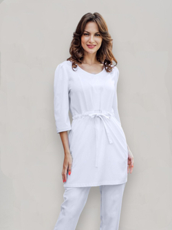 Блуза медицинская женская | Бл-366 3/4 либерти люкс