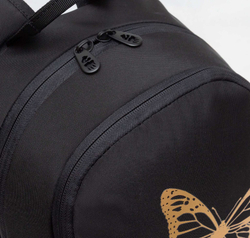 Рюкзак школьный 2 отделение(я) 2 карман(а) анатомическая спинка ГРИЗЛИ черный 28*38*18 см д (RG-463-5)