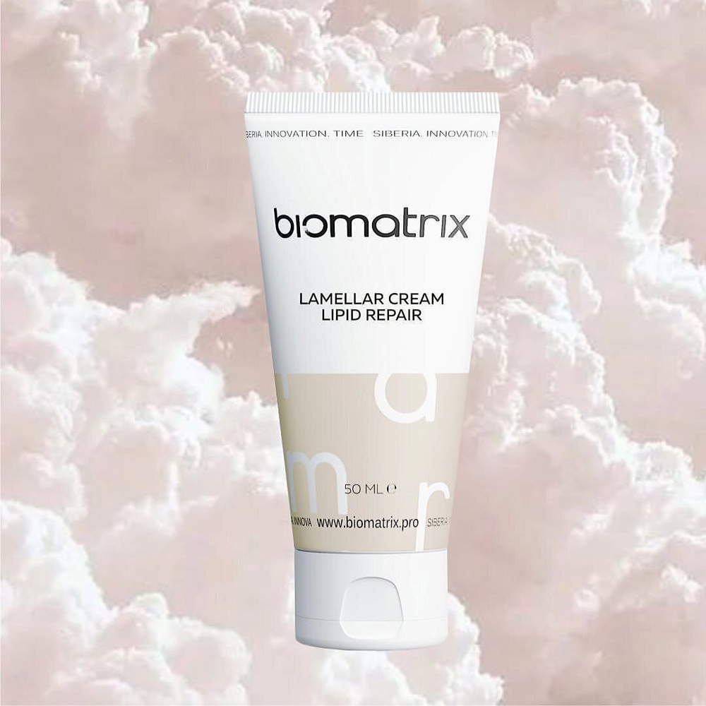 BIOMATRIX LAMELLAR CREAM LIPID REPAIR - Ламеллярный липидовосполняющий восстанавливающий крем, 50 мл