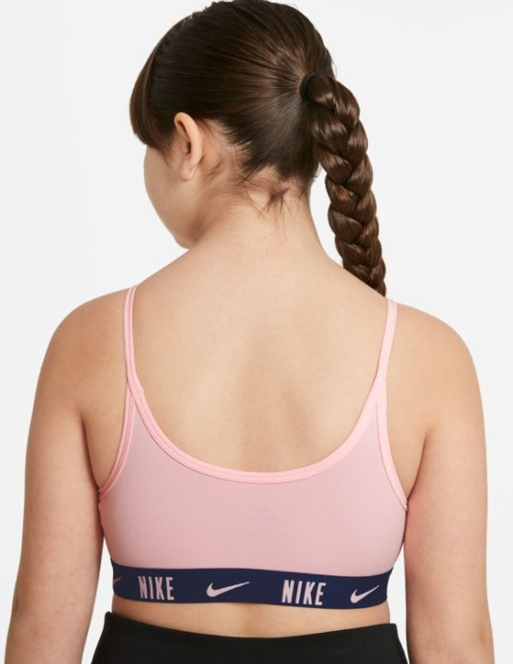Топ для девочки теннисный Nike Trophy Bra G - arctic punch/blue void/arctic punch