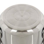 Кастрюля нерж, 6.1 л, с крыш, крышка стекло, DNN4, GS-01110-24CA-1, индукц