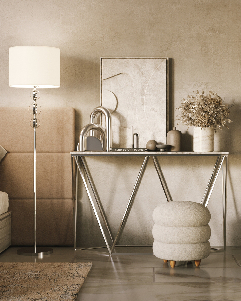 Торшер Moderli V10551-1F Brulee