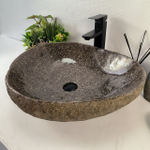 Раковина из речного камня RS-65224 54*46*15 0862