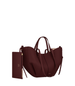 Сумка Polene Cyme Mini EDITION TEXTURED BLACK CHERRY