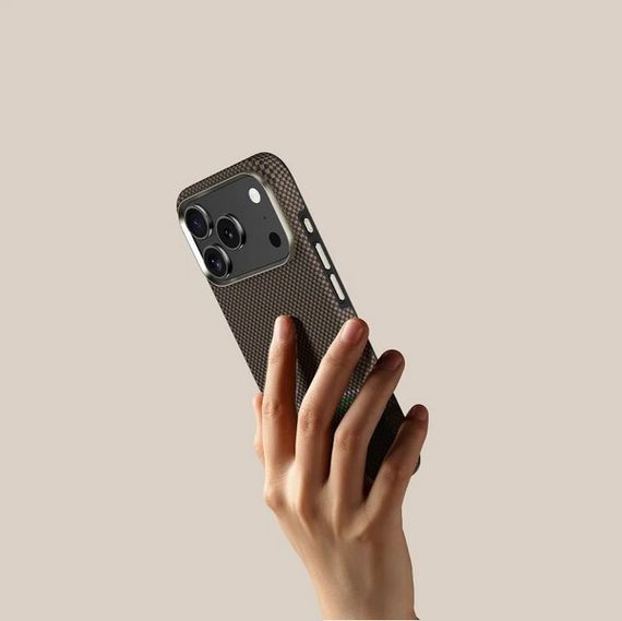 Чехол Benks Prestige ArmorPro Case built with Kevlar для iPhone 17 Pro 6.3&quot; (C.K.FL.AP.GD.Y069)