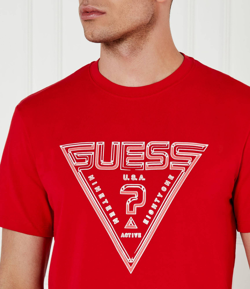 Футболка WESTLY GUESS ACTIVE - красный(Z5RI12 J1314)