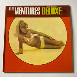 Винтажная виниловая пластинка LP The Ventures Deluxe (Japan 1968) (No Obi) (Red Wax Vinyl)