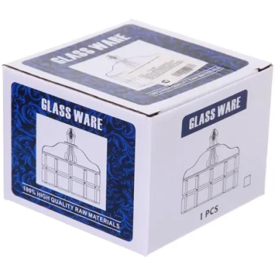 Сахарница стеклянная 250мл «Сладкая мечта» клетка