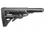 Телескопический складной приклад для САЙГИ/AK-74M/АК-100-ые серии, бежевый