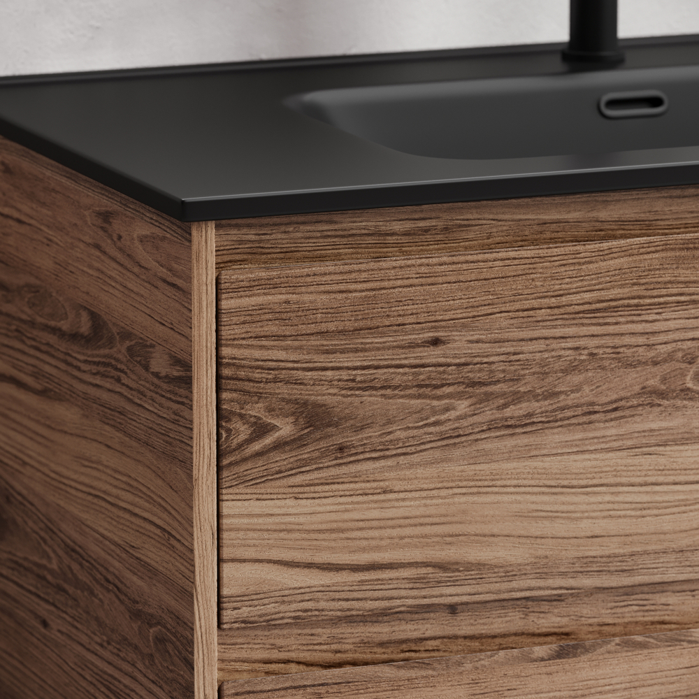 Тумба с раковиной Sancos Libra Floor 120 см LB120F-2ECH дуб чарльстон