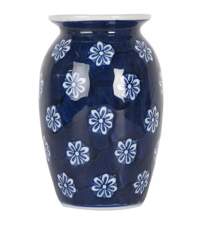 Ваза "Кобальт" Ø 10x15см Керамика