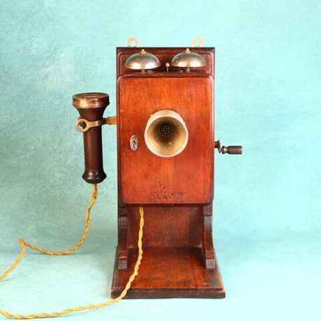Винтаж: Старинный настенный телефон «WESTER ELECTRIC 323W»