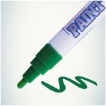 Маркер-краска, 4мм, зелёная, нитро-основа, MunHwa