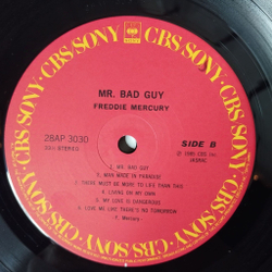 Винтажная виниловая пластинка LP Freddie Mercury Mr. Bad Guy (Japan 1985) (Obi, 4 Photo) I Was Born To Love You