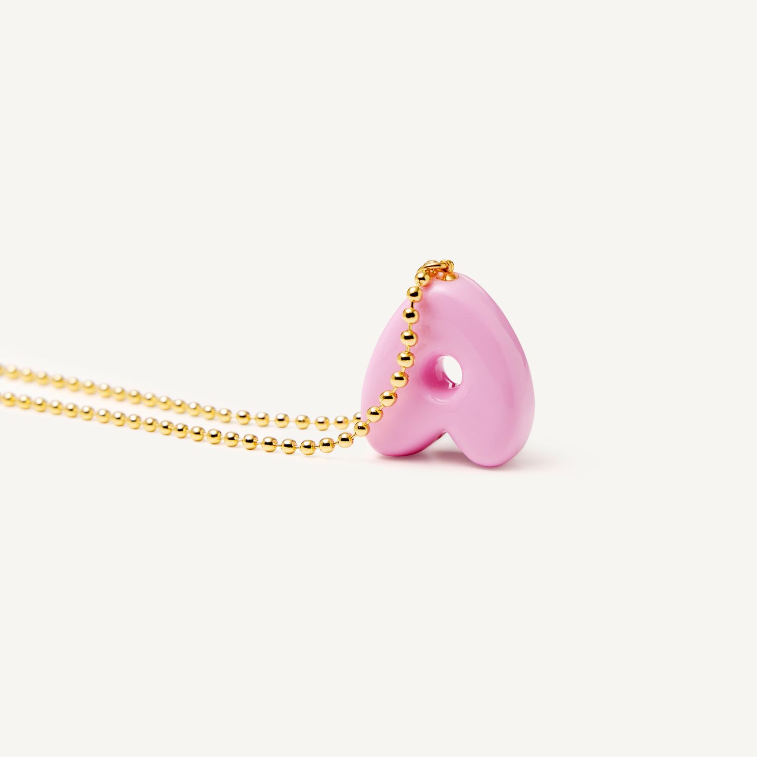 Колье My Bubbly ABC Necklace - Pink
