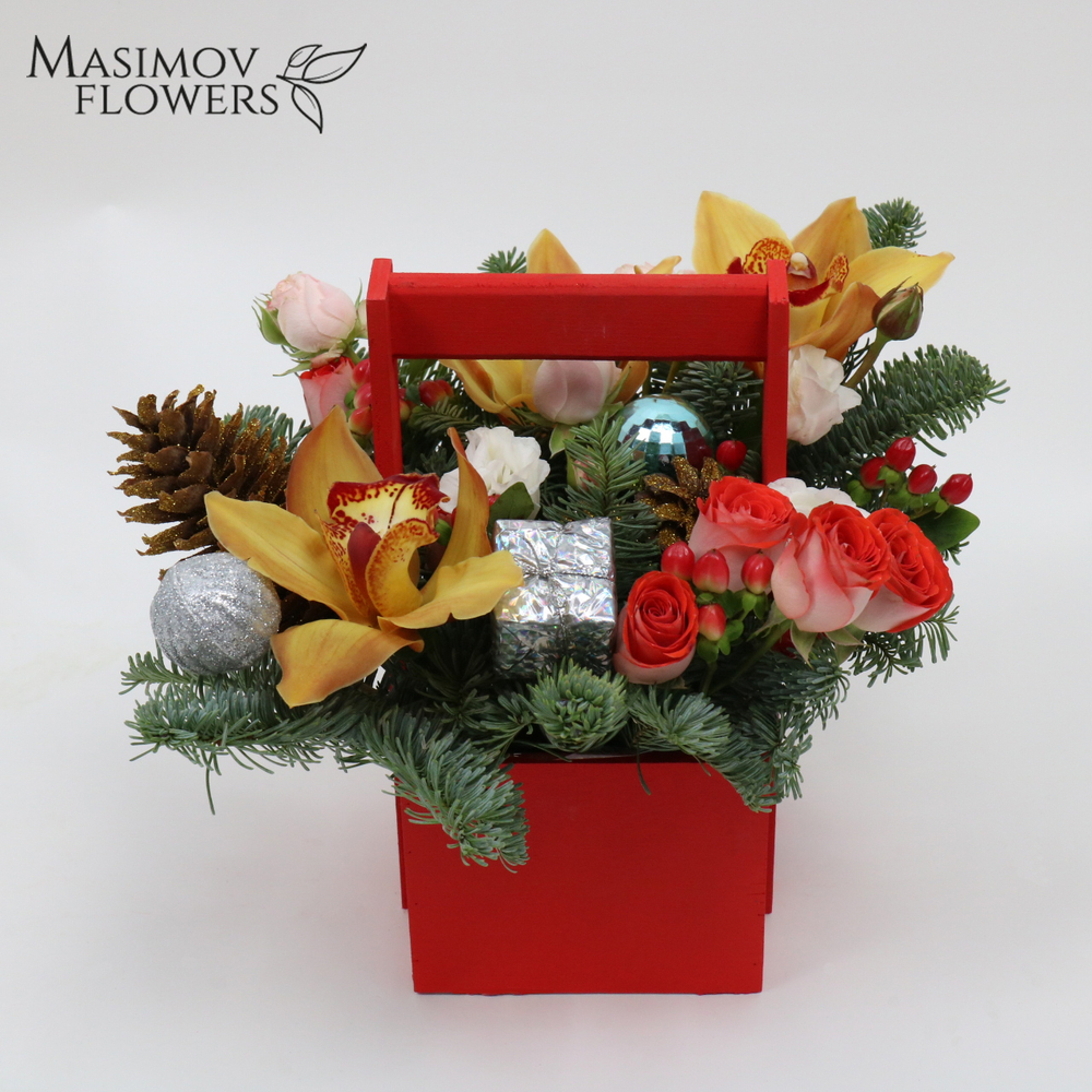 Композиция "Красная шапочка"