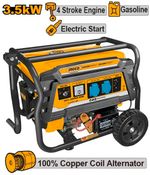 Бензиновый генератор 220В 3,5 кВт INGCO GE35006ES INDUSTRIAL