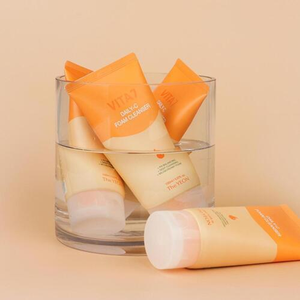 TheYEON Пенка для умывания - Vita7 daily-C foam cleanser, 150мл