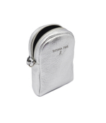 Кожаная сумка через плечо Patrizia Pepe - серебряный(7B0009 L001)