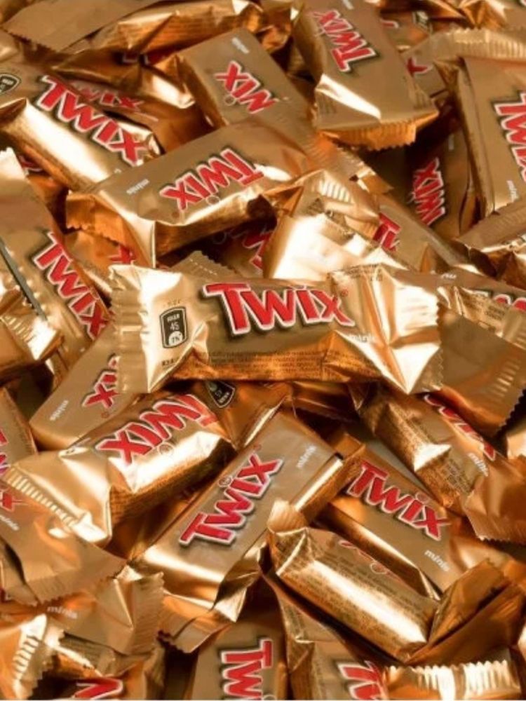 Шоколадные батончики Twix Minis 7 кг