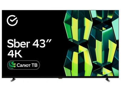 LED телевизор Sber SDX-43U4124 4K Ultra HD