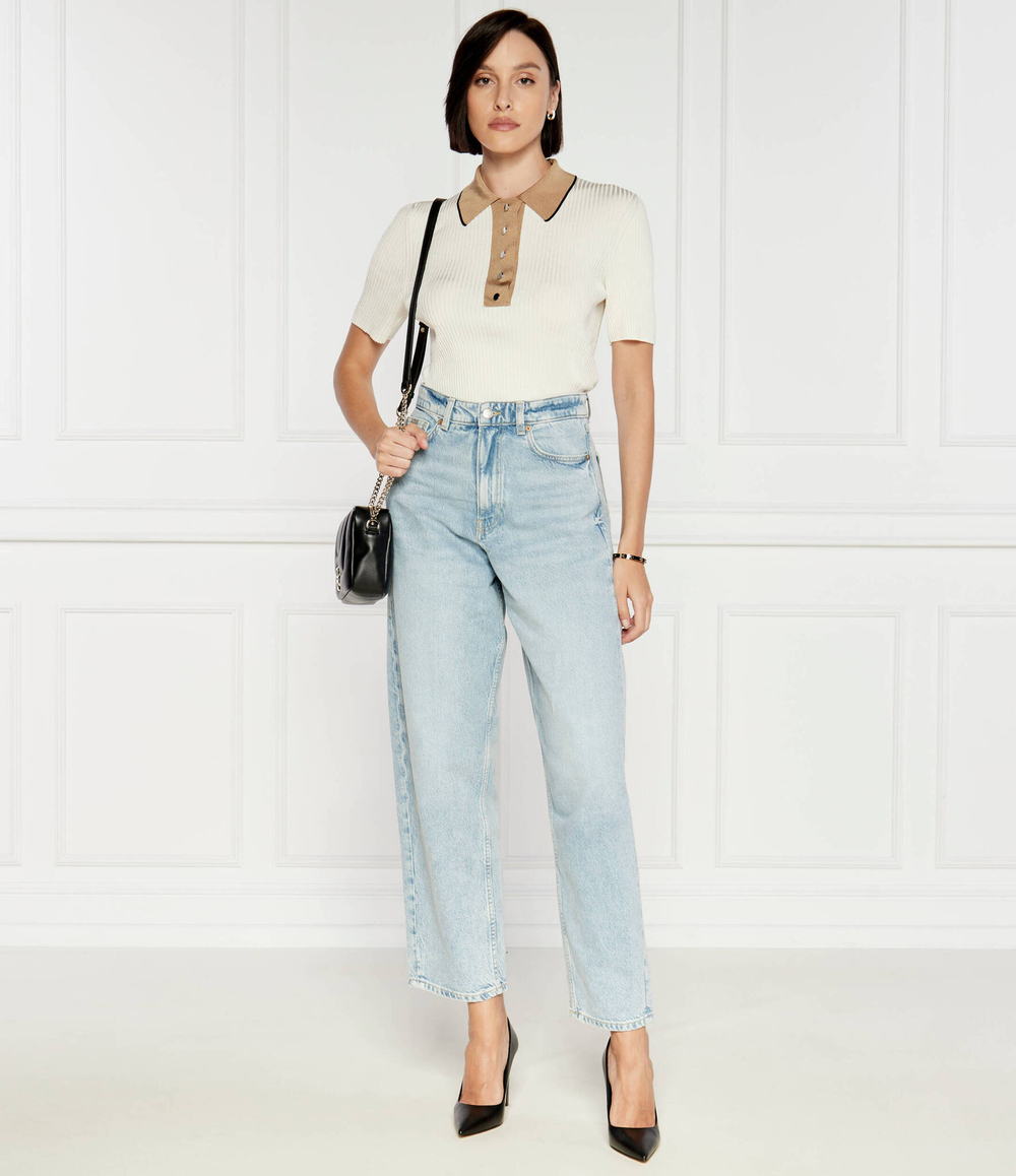 Джинсы C_BALLOON BOSS ORANGE - голубой(50530646)