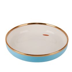 Тарелка "Royal line. Blue" 21,5*21,5*4,5см. (min6) (транспортная упаковка)